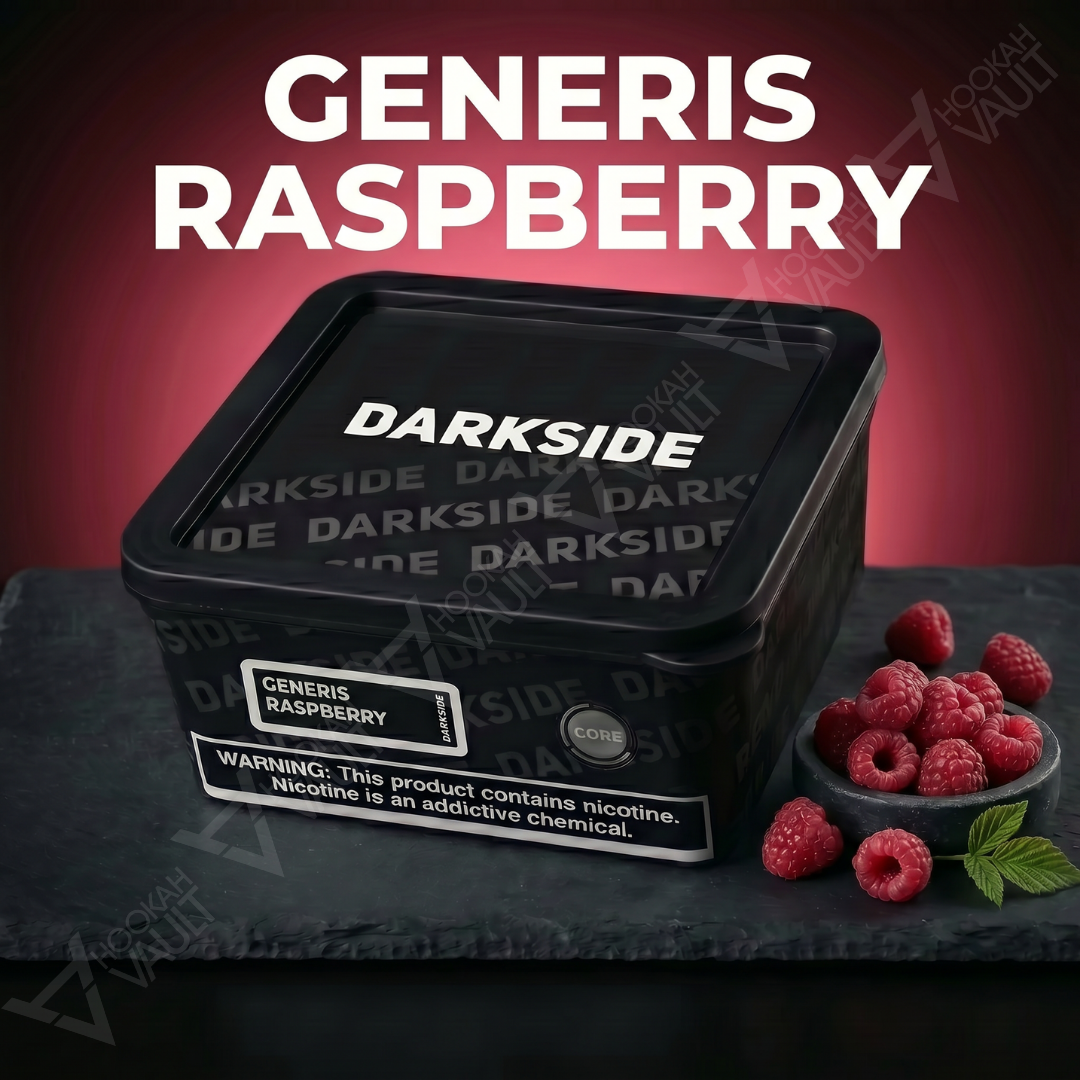 Darkside Generis Raspberry Hookah Tobacco | Hookah Vault