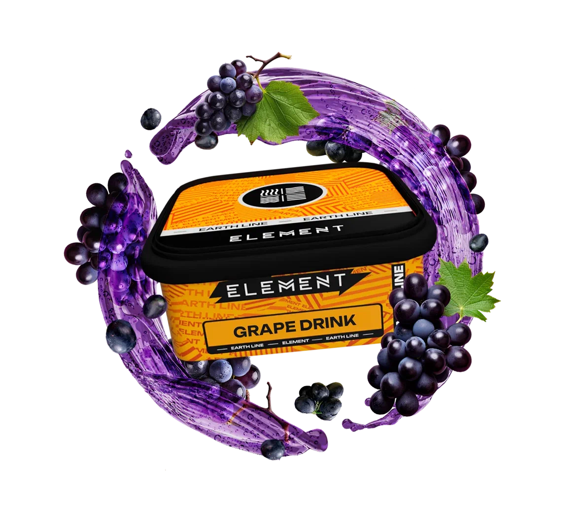 Element Tobacco Earth Line Grape Drink | Hookah Vault