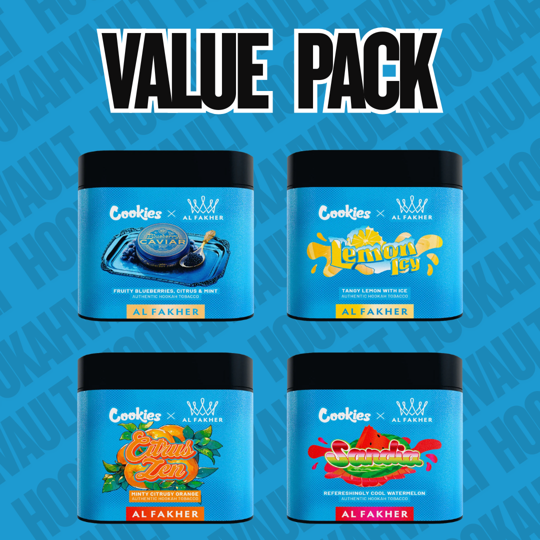 how many packs of tobacco is 250g Cookies 250g 4 Pack Bundle