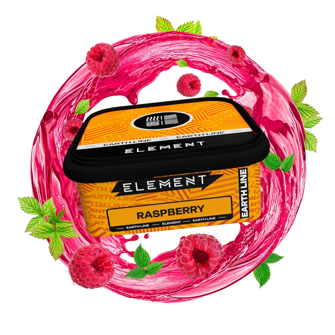 Element Tobacco Earth Line Raspberry | Hookah Vault