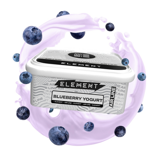 Element Tobacco Air Line Blueberry Yogurt | Hookah Vault