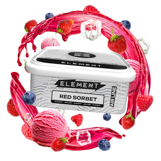 Element Tobacco Air Line Red Sorbet | Hookah Vault