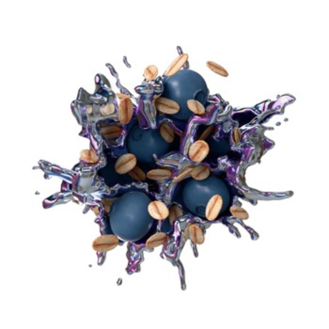 Sapphire Crown Hookah TobaccoBlueberry Granola | Hookah Vault