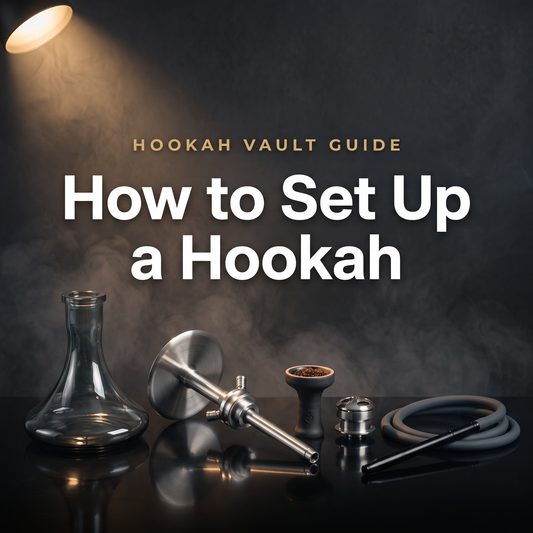 How to set up a hookah — beginner's guide | Hookah Vault
