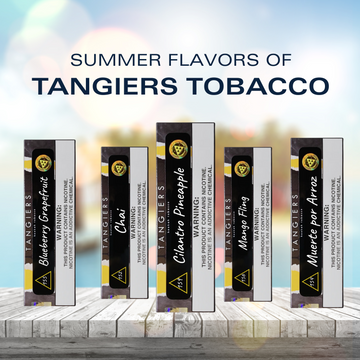 New Summer 2025 Tangiers Tobacco Flavors