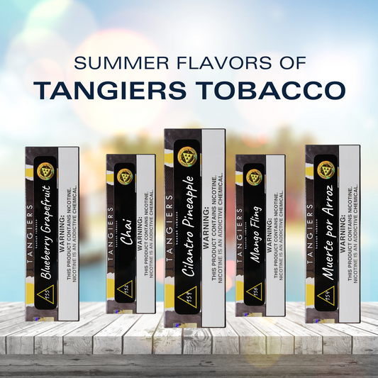 New Summer 2025 Tangiers Tobacco Flavors