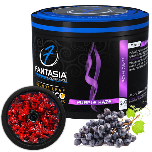 Fantasia Tobacco: Purple Haze 200g Shisha | Hookah Vault