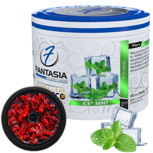 Fantasia Tobacco: Ice Mint 200g Shisha | Hookah Vault