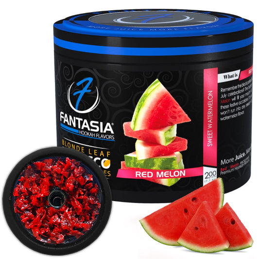 Fantasia Tobacco: Red Melon 200g Shisha | Hookah Vault