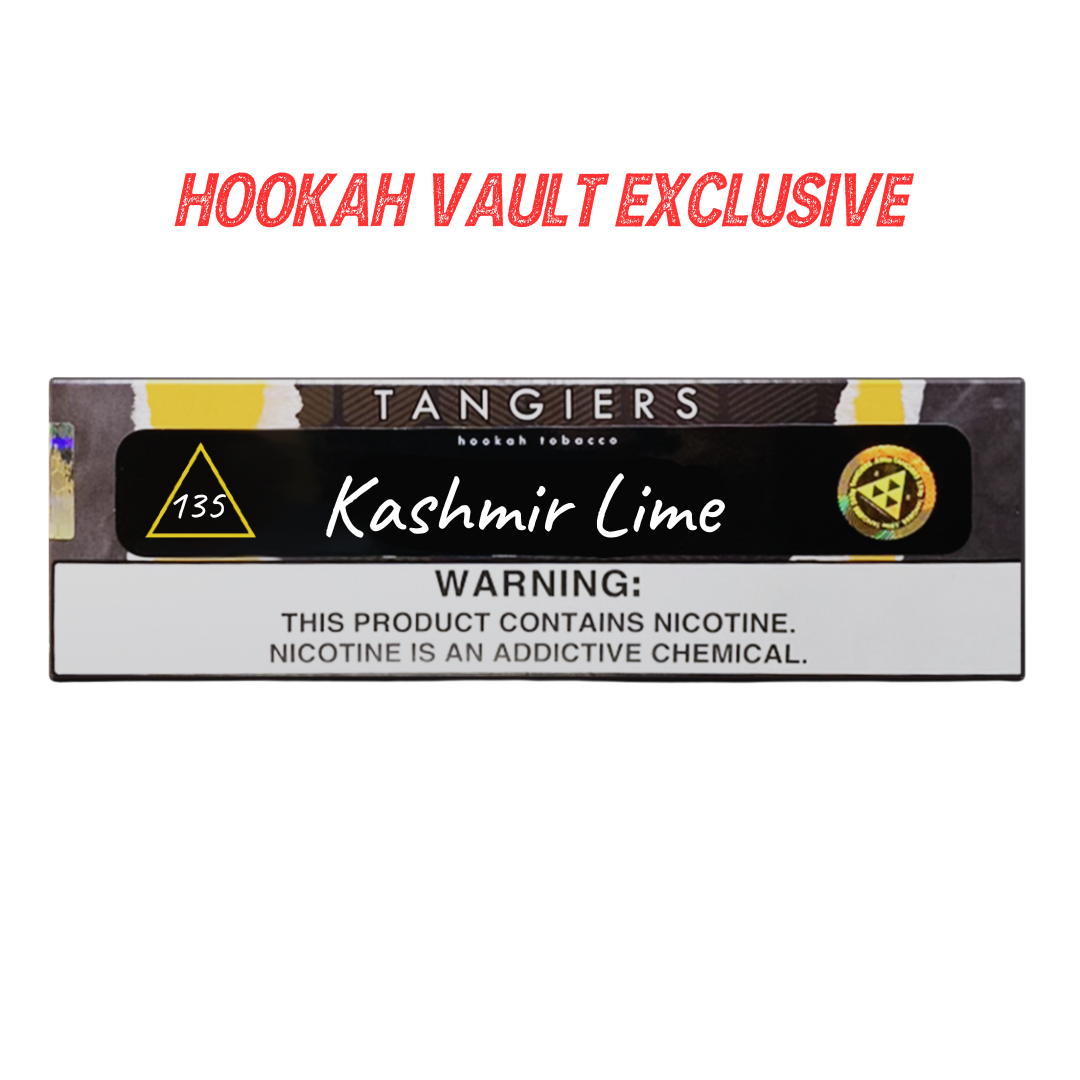 Tangiers Shisha - Kashmir Lime | Hookah Vault