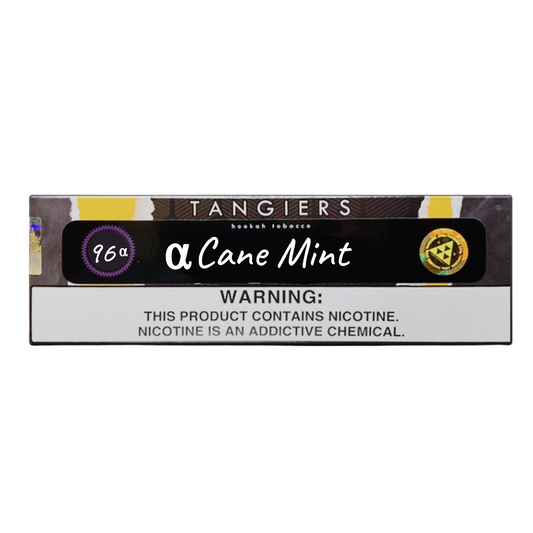 Tangiers Cane Mint Alpha (#96a) Burley 250g | Hookah Vault