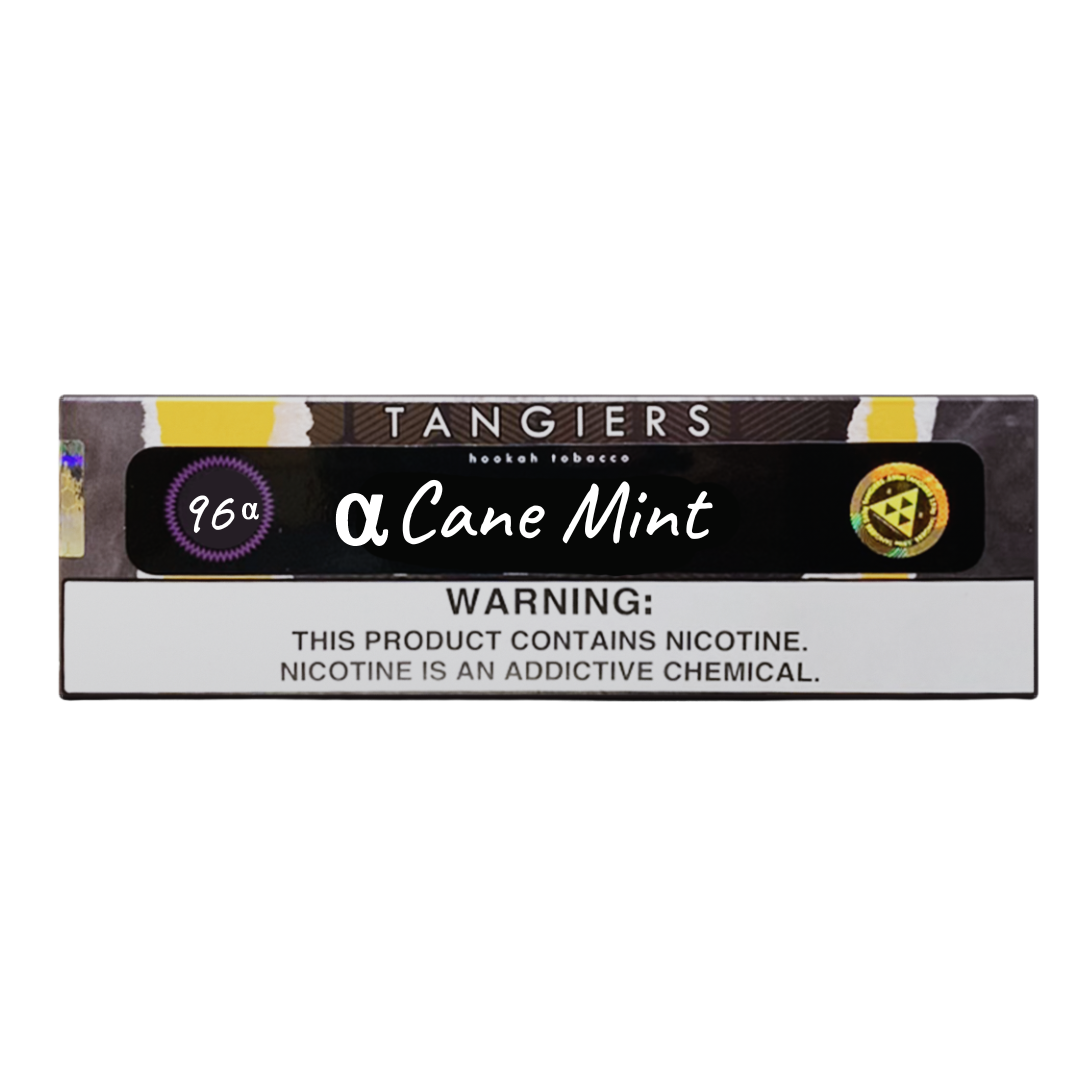 Tangiers Cane Mint Alpha (#96a) Burley 250g | Hookah Vault