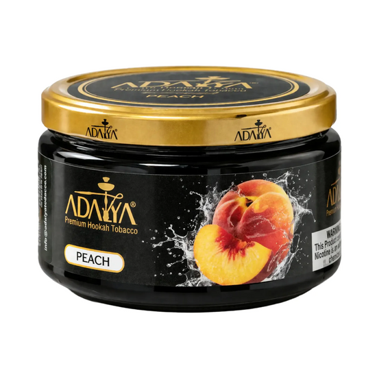 Adalya Peach hookah tobacco — ripe peach flavor