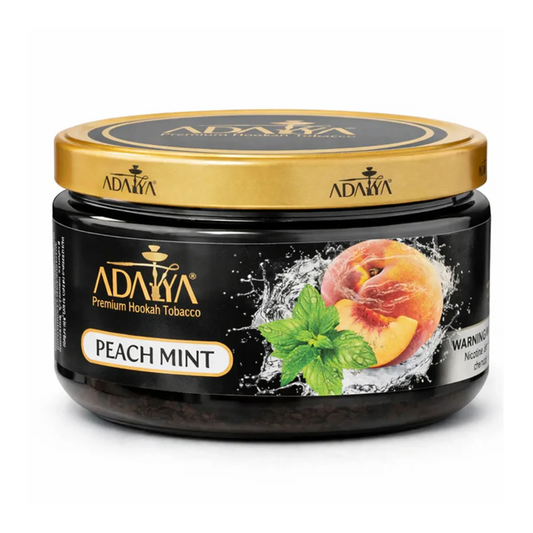 Adalya Peach Mint hookah tobacco — peach mint flavor