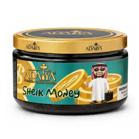 Adalya Sheik Money hookah tobacco — tropical fruit and mint blend