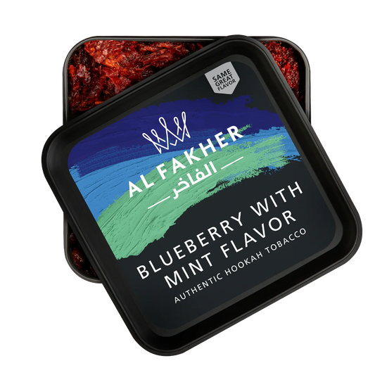 Al Fakher Blueberry Mint