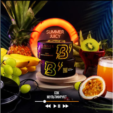 Banger Summer Juicy hookah tobacco jar