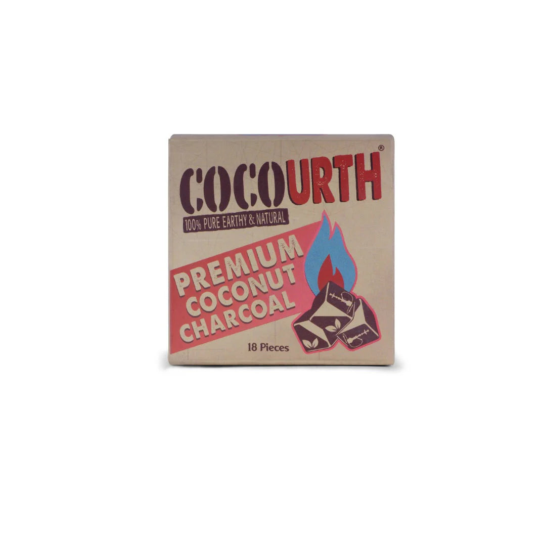 CocoUrth Cubes 18ct Box - Hookah Charcoal | Hookah Vault