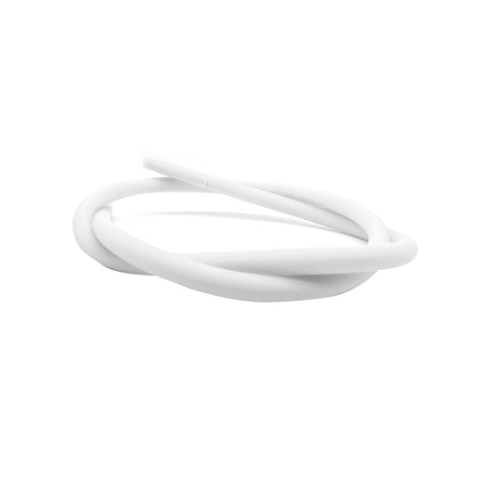 Cyril Silicone 16mm (White) | Hookah Vault