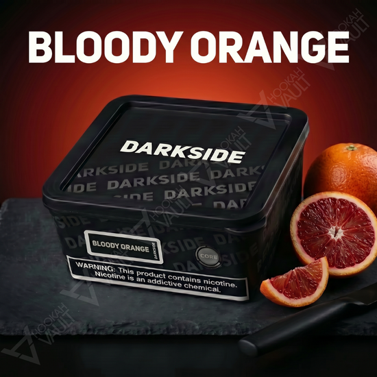Darkside Bloody Orange hookah tobacco — rich blood orange citrus flavor