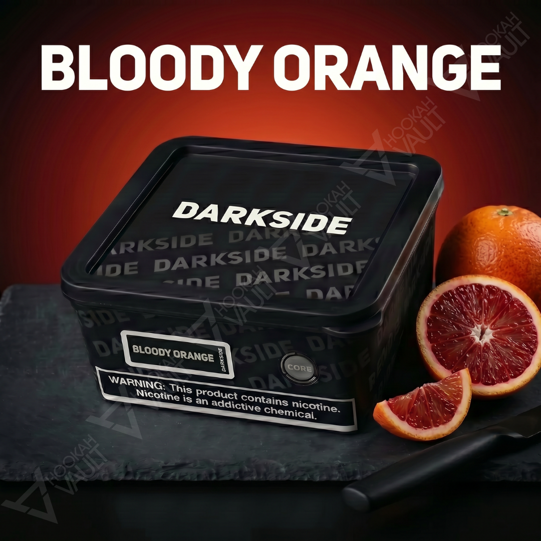 Darkside Bloody Orange hookah tobacco — rich blood orange citrus flavor