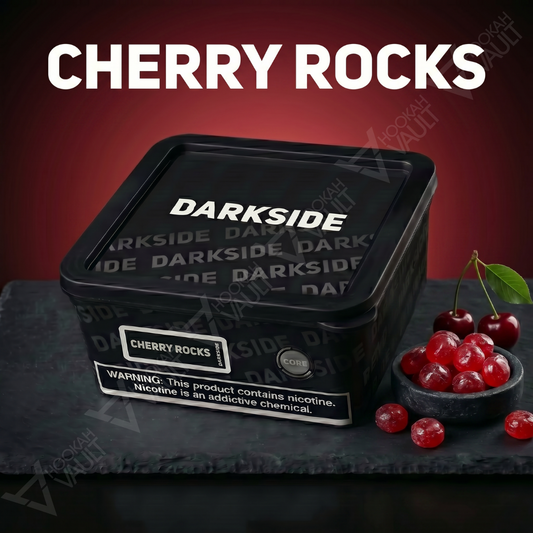 Darkside Cherry Rocks hookah tobacco — sweet cherry candy flavor