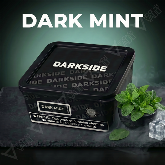 Darkside Dark Mint hookah tobacco — intense cool mint flavor