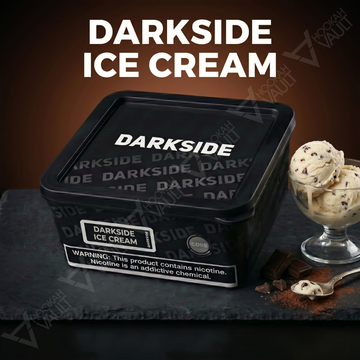 Darkside Darkside Ice Cream hookah tobacco — creamy vanilla ice cream flavor