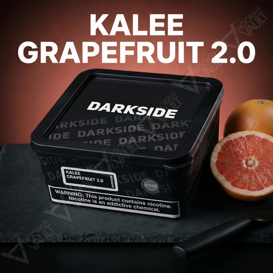 Darkside Kalee Grapefruit 2.0 hookah tobacco — tart pink grapefruit flavor