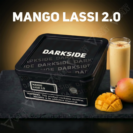 Darkside Mango Lassi 2.0 hookah tobacco — ripe mango yogurt cream flavor