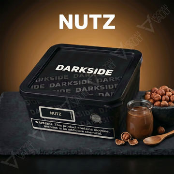 Darkside Nutz hookah tobacco — roasted mixed nut flavor