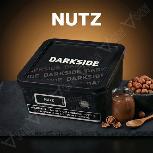 Darkside Nutz hookah tobacco — roasted mixed nut flavor