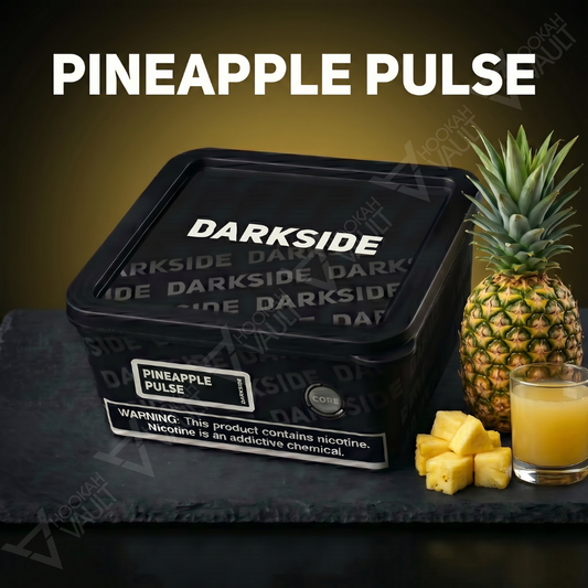 Darkside Pineapple Pulse hookah tobacco — tangy tropical pineapple flavor