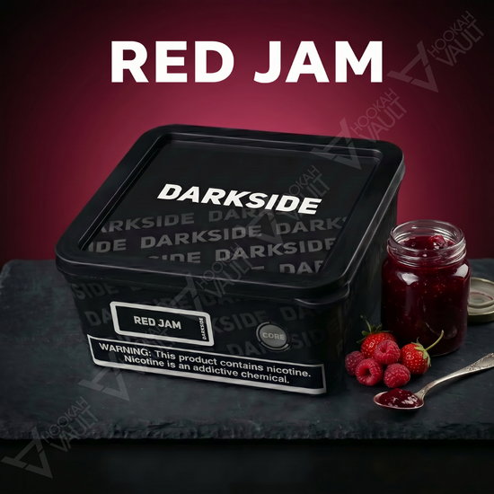 Darkside Red Jam hookah tobacco — thick berry jam preserve flavor