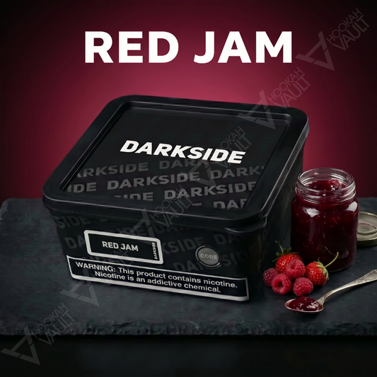Darkside Red Jam hookah tobacco — thick berry jam preserve flavor