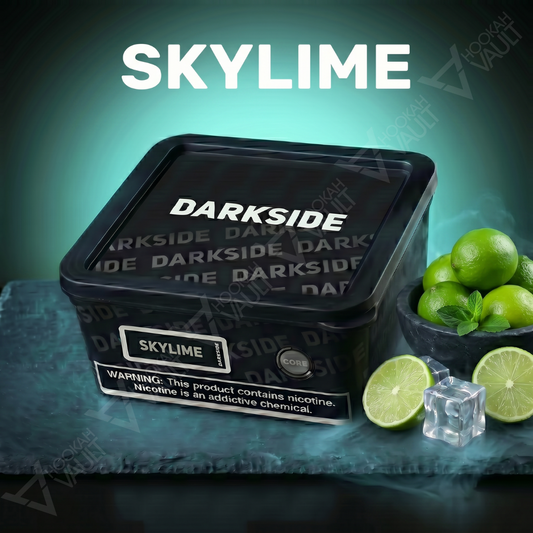Darkside Skylime hookah tobacco — bright lime citrus flavor
