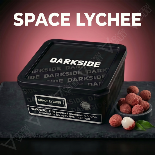 Darkside Space Lychee hookah tobacco — exotic floral lychee flavor