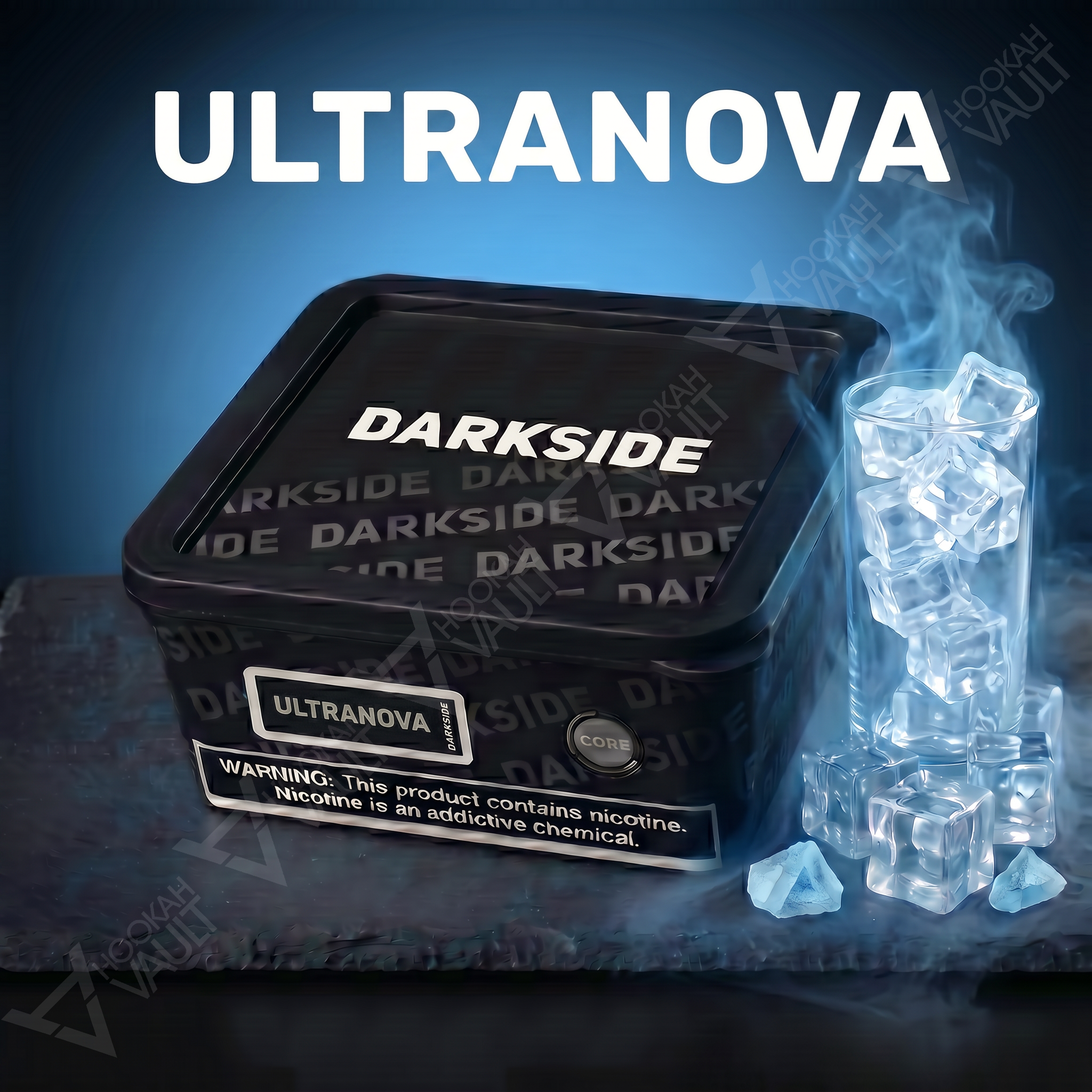 Darkside Ultranova hookah tobacco tub