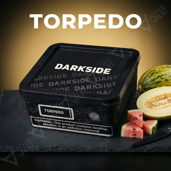 Darkside Torpedo hookah tobacco — bold citrus blast flavor
