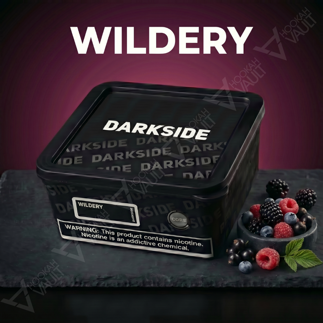 Darkside Wildbery hookah tobacco — wild mixed berry flavor