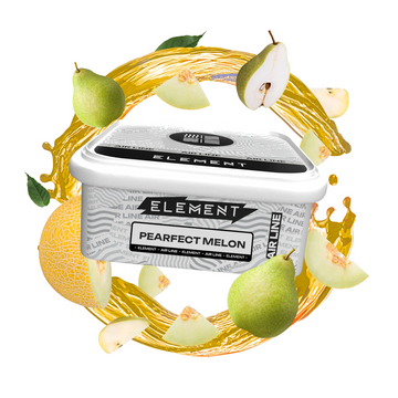 Element Pearfect Melon hookah tobacco — ripe pear melon flavor