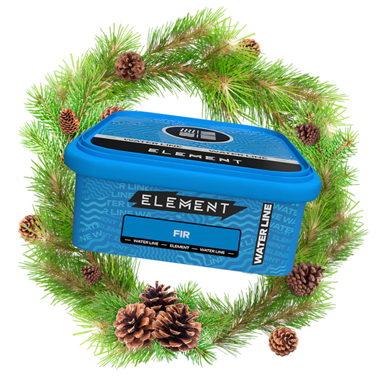 Element Water Fir hookah tobacco — crisp pine fir flavor