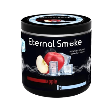 Eternal Smoke Apple Lit hookah tobacco with crisp apple flavor and cooling mint