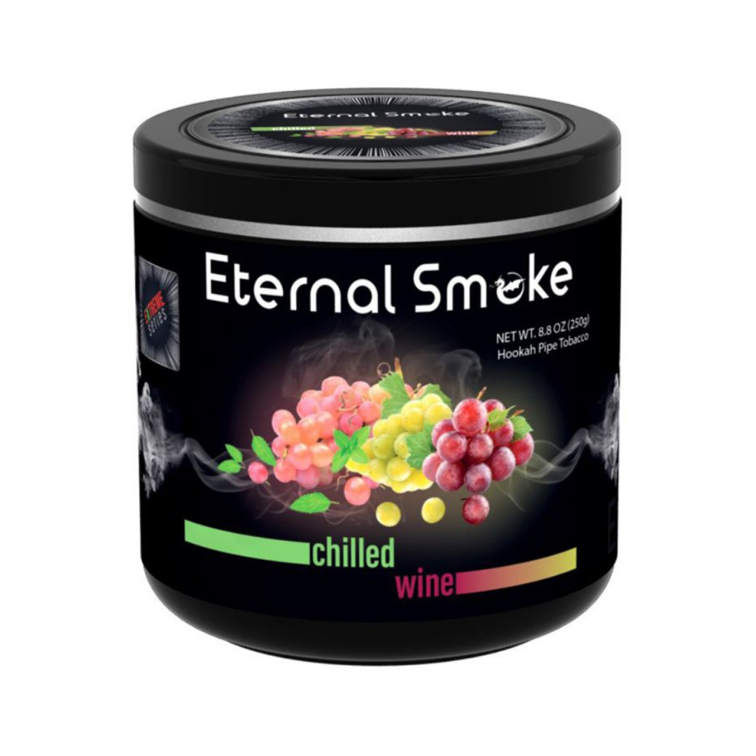 Eternal Smoke Chilled Wine hookah tobacco with sweet wine flavor and cooling finish