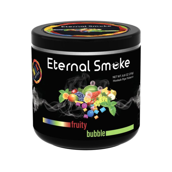 Eternal Smoke Fruity Bubble hookah tobacco with classic fruity bubblegum flavor