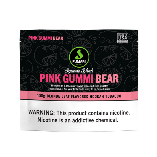 Fumari Pink Gummi Bear Hookah Tobacco 