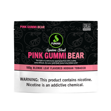 Fumari Pink Gummi Bear Hookah Tobacco 