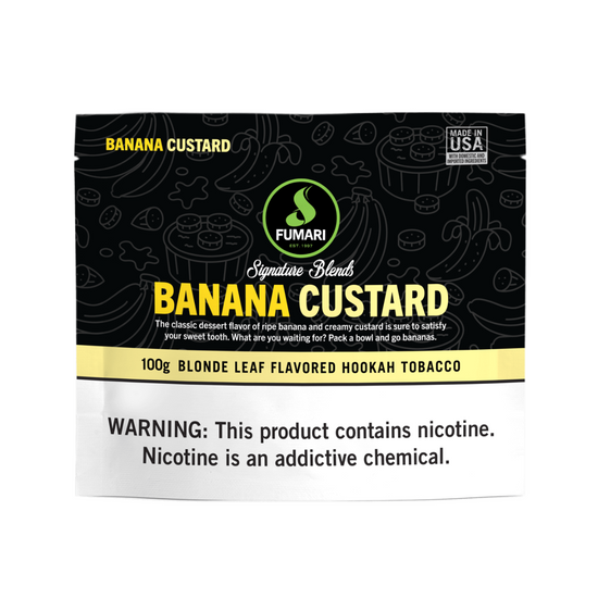 Fumari Banana Custard Hookah Tobacco