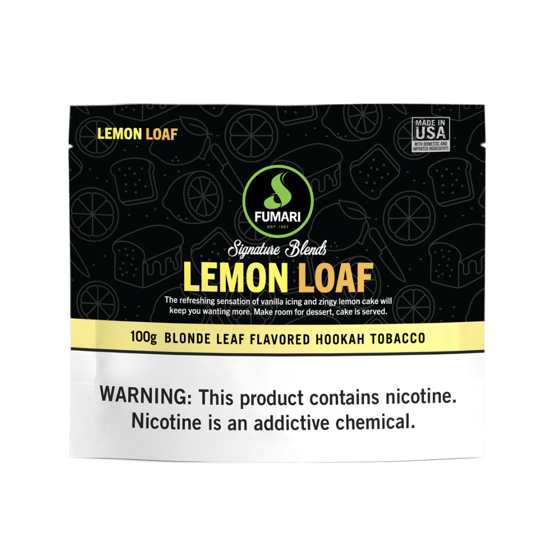 Fumari Lemon Loaf Hookah Tobacco