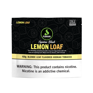 Fumari Lemon Loaf Hookah Tobacco